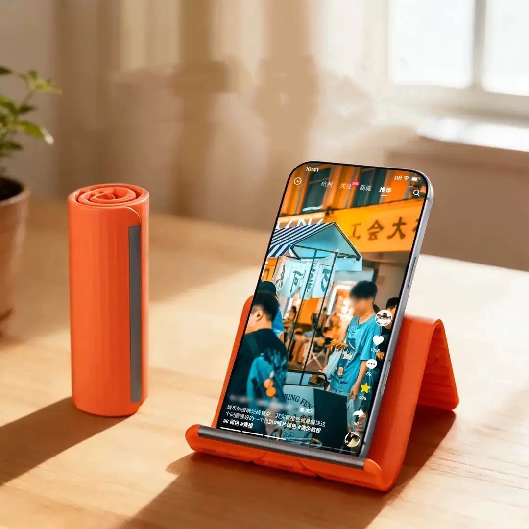 Laptop Accessories Organizer - Lazy Portable Phone Stand Silicone Desktop