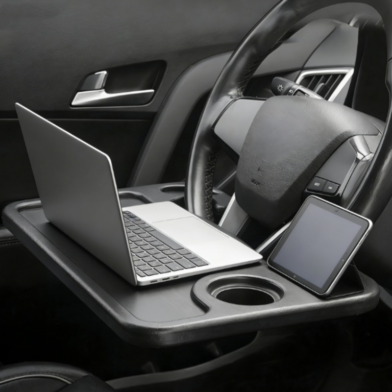 Laptop Accessories Organizer - Car Steering Wheel Table Universal Steering