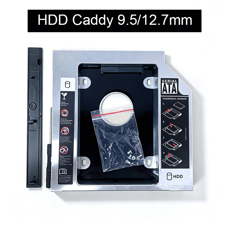 HDD SSD Caddy Adapter SATA 3.0 - đánh giá và giá Laptop Accessories Organizer