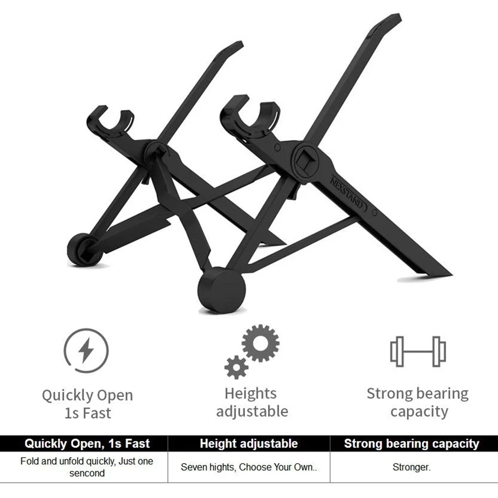 NEXSTAND K2 Laptop Stand Folda - đánh giá và giá Laptop Accessories Organizer