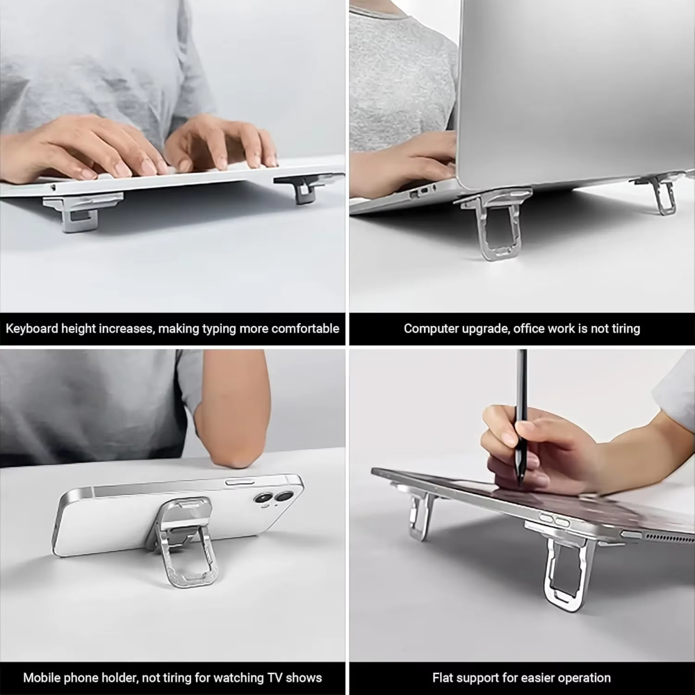 1Set Foldable Mini Laptop Stan - đánh giá và giá Laptop Stand Riser