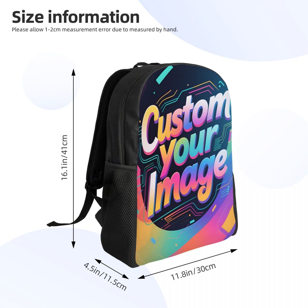 Custom Your Image Logo Backpac - đánh giá và giá Laptop Accessories Images