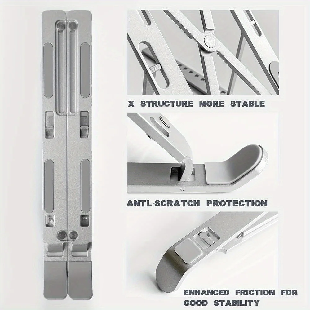 Foldable Aluminum Laptop Riser - đánh giá và giá Laptop Stand Riser