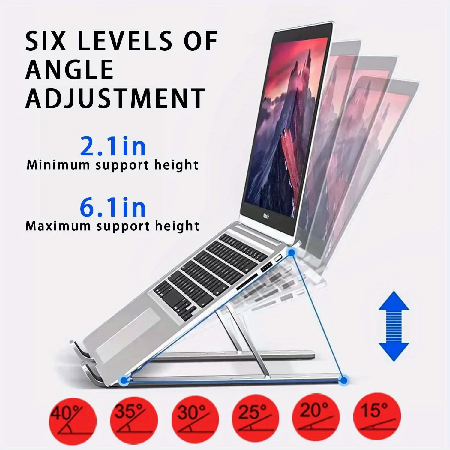 Foldable Aluminum Laptop Riser - đánh giá và giá Laptop Stand Riser