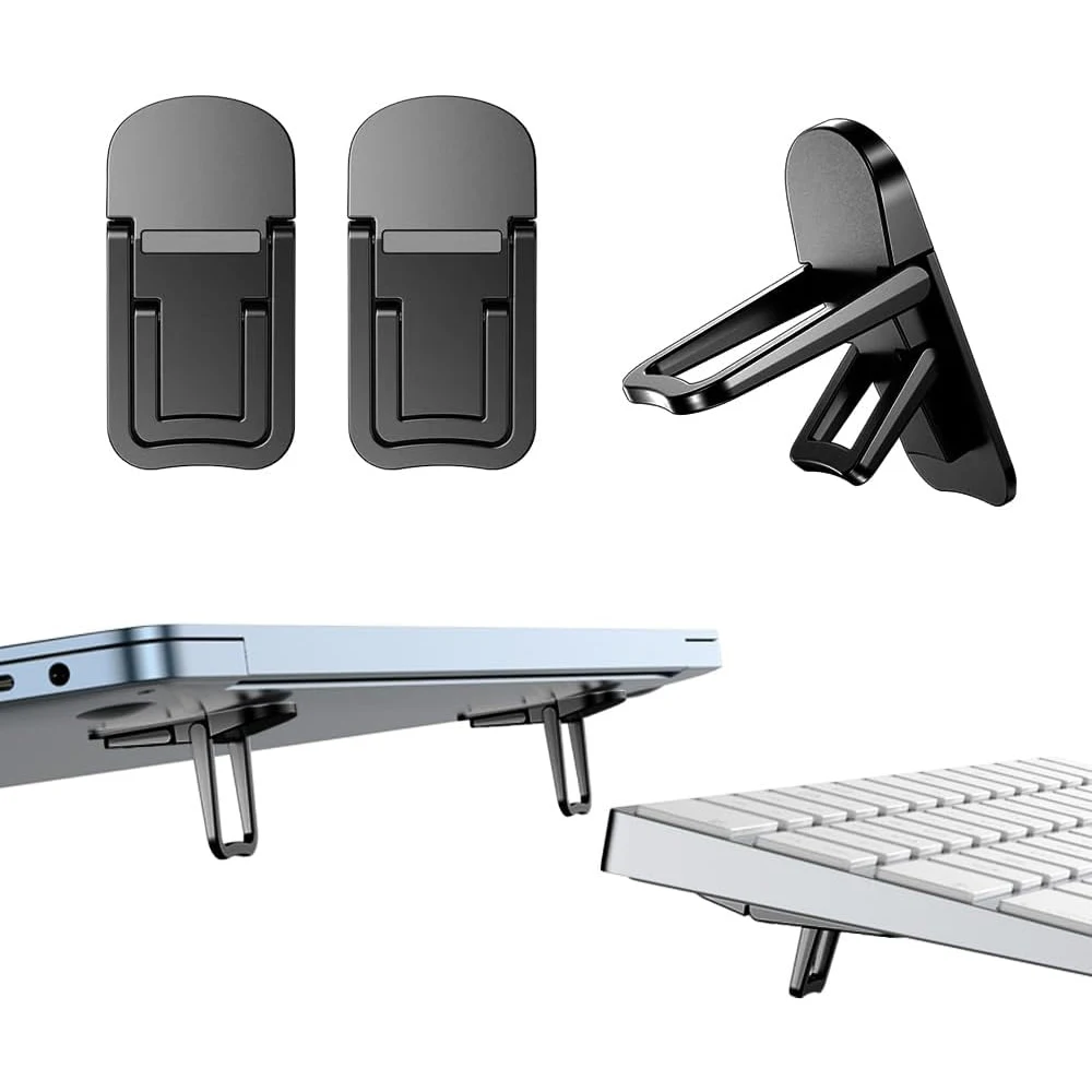 2pcs/Set Foldable Laptop Stand - đánh giá và giá Laptop Stand Riser