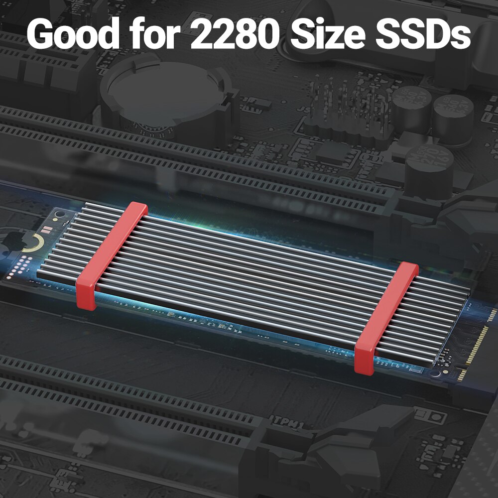 JEYI M.2 SSD Heatsink, Aluminu - đánh giá và giá Laptop Accessories Cooling Pad