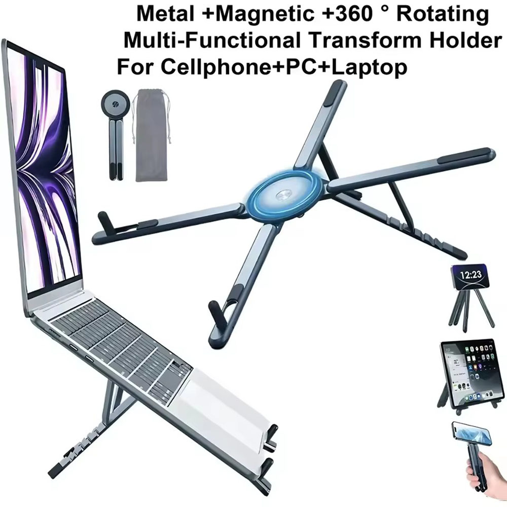 Portable Magnetic Phone Holder - đánh giá và giá Laptop Accessories Organizer